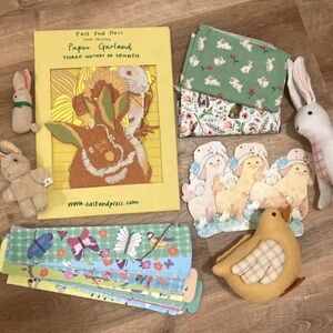 Easter Spring Decor Craft Vintage Bundle Waldorf